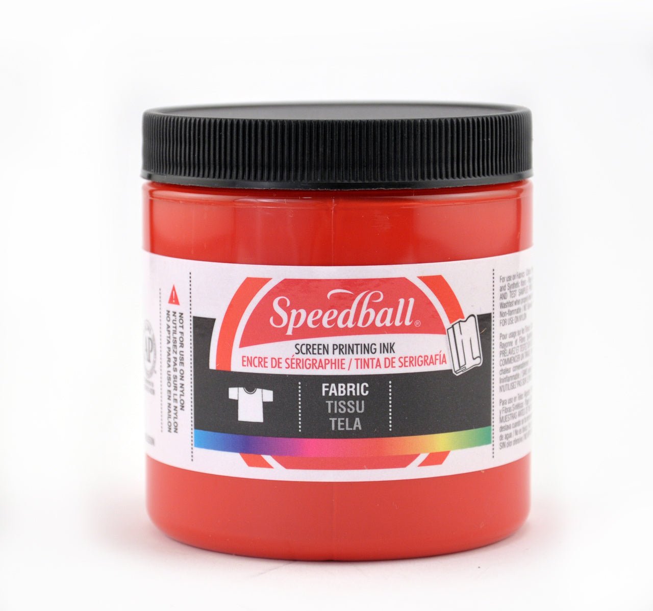 Speedball Fabric Screen Printing Ink - 8 oz Red - merriartist.com