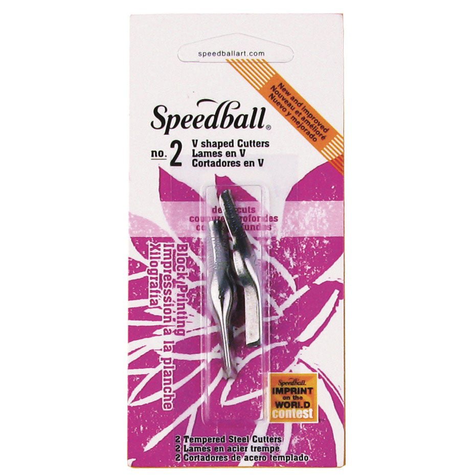Speedball Lino cutter blades #2 (2 pack)