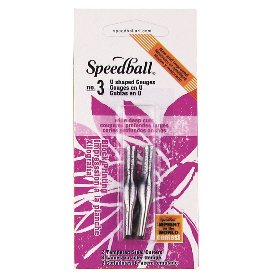 Speedball Lino cutter blades #3 (2 pack) - merriartist.com