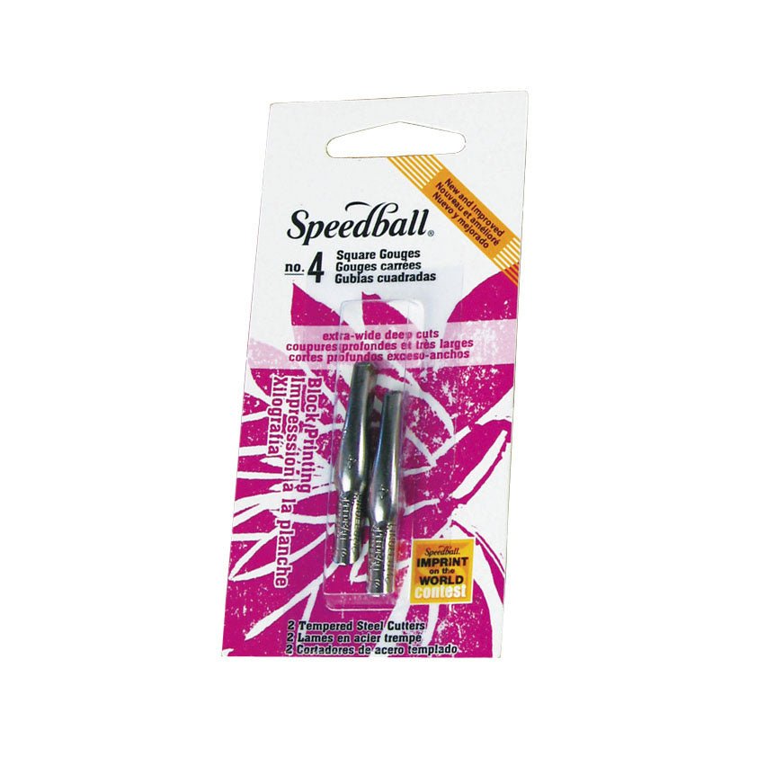 Speedball Lino cutter blades #4 (2 pack) - merriartist.com