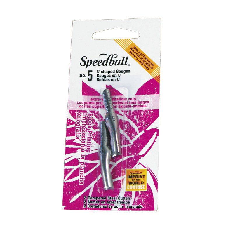 Speedball Lino cutter blades #5 (2 pack) - merriartist.com