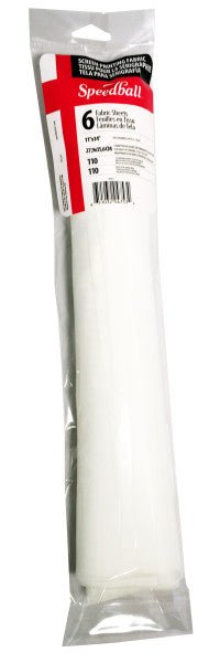 Speedball Screen Fabric 10X14 6-sheet Pack - merriartist.com