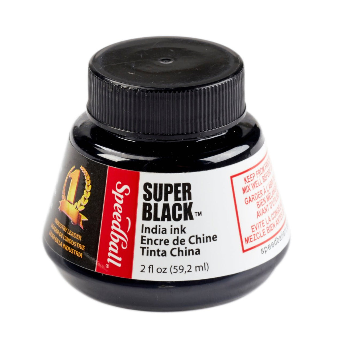 Speedball Super Black India Ink 2 oz - merriartist.com