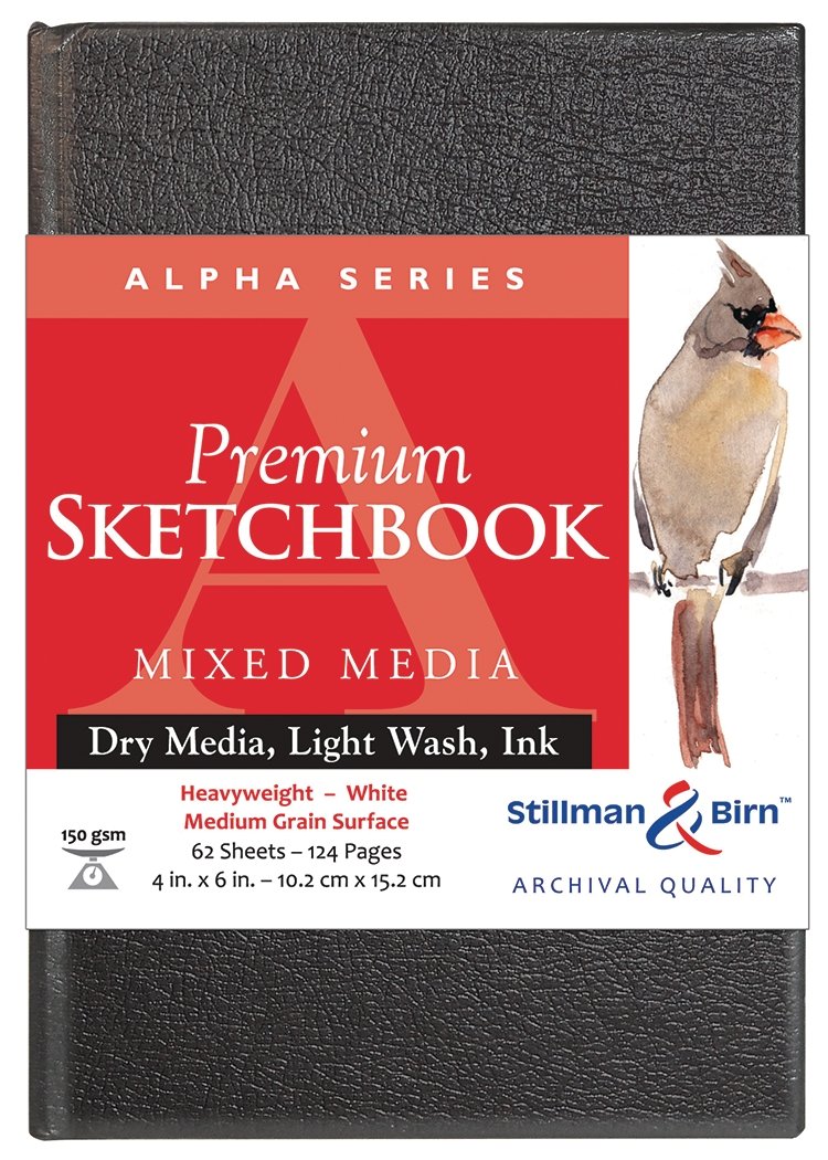 Stillman & Birn Alpha Hardbound Sketchbook 4x6 inch - merriartist.com