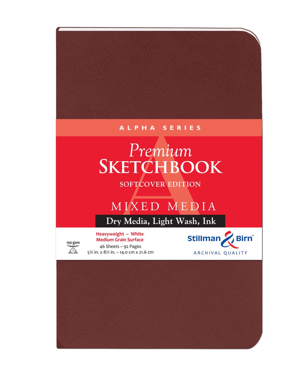 Stillman & Birn Alpha Softcover Sketchbook 5.5x8.5 inch - merriartist.com