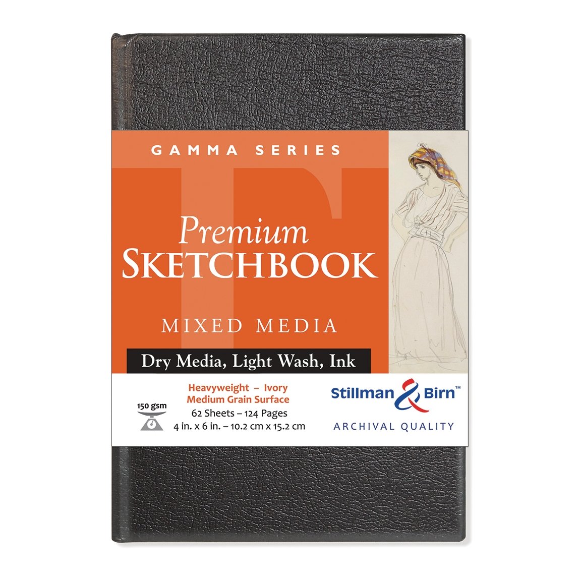 Stillman & Birn Gamma Series 4 x 6 Hardbound Sketchbook