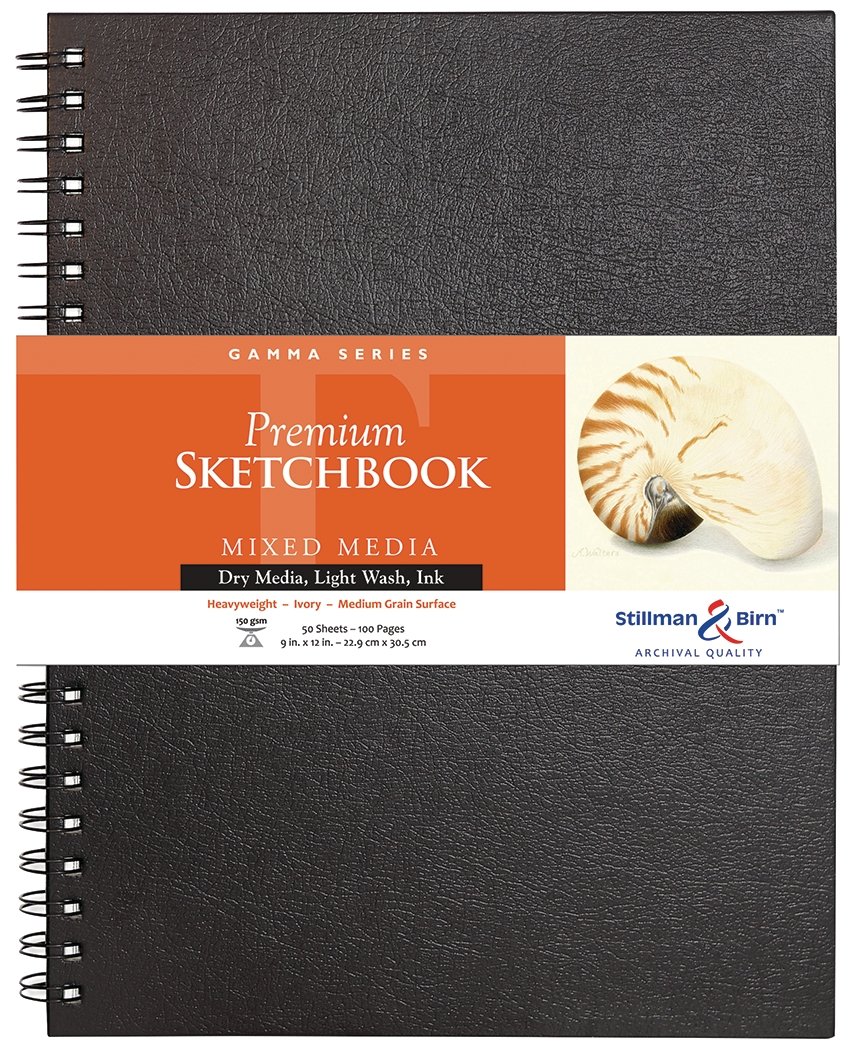 Stillman & Birn Gamma Wirebound Sketchbook 9x12 inch - merriartist.com