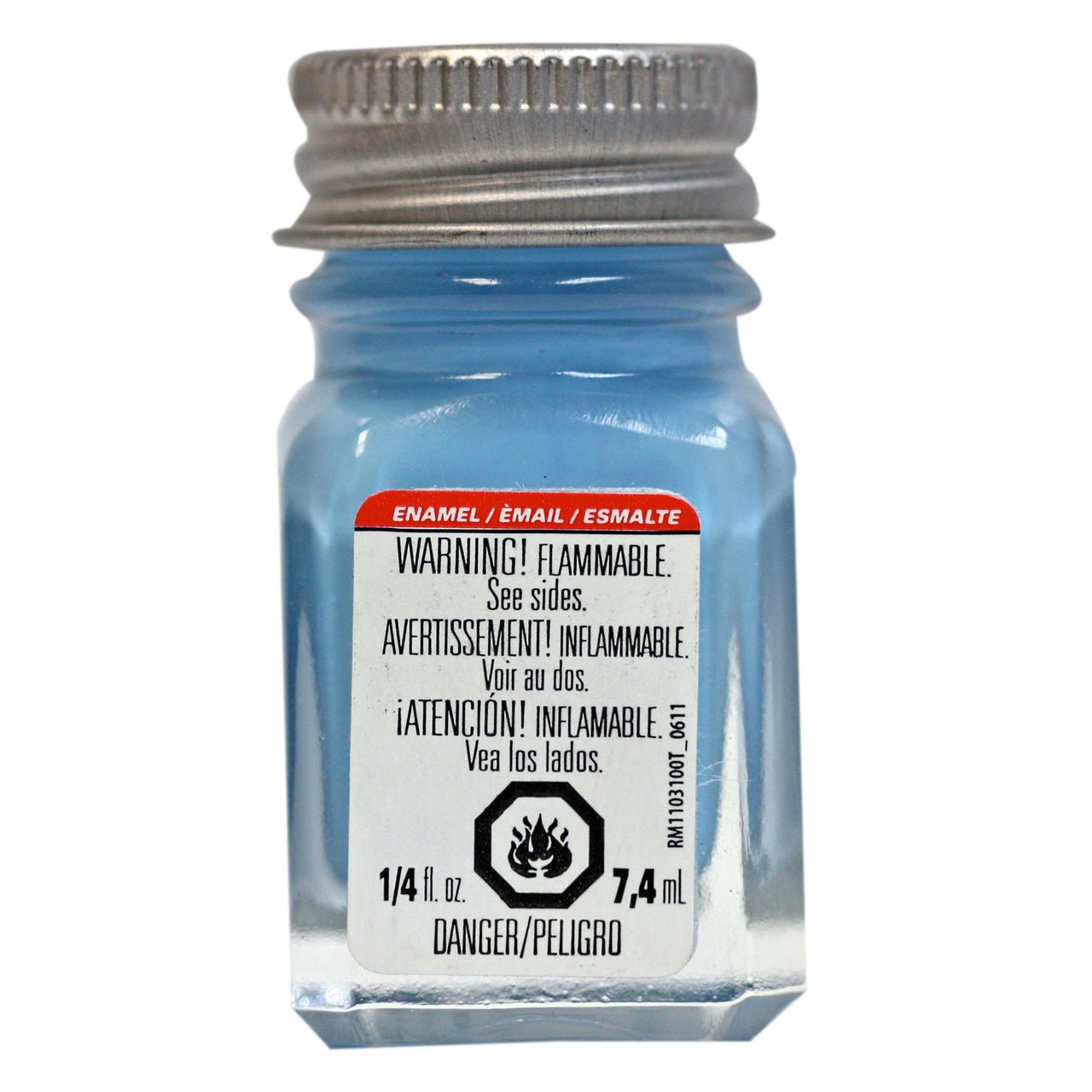 Testors Enamel .25 oz Flat Sky Blue - merriartist.com