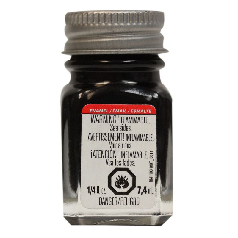 Testors Enamel .25 oz Gloss Black - merriartist.com