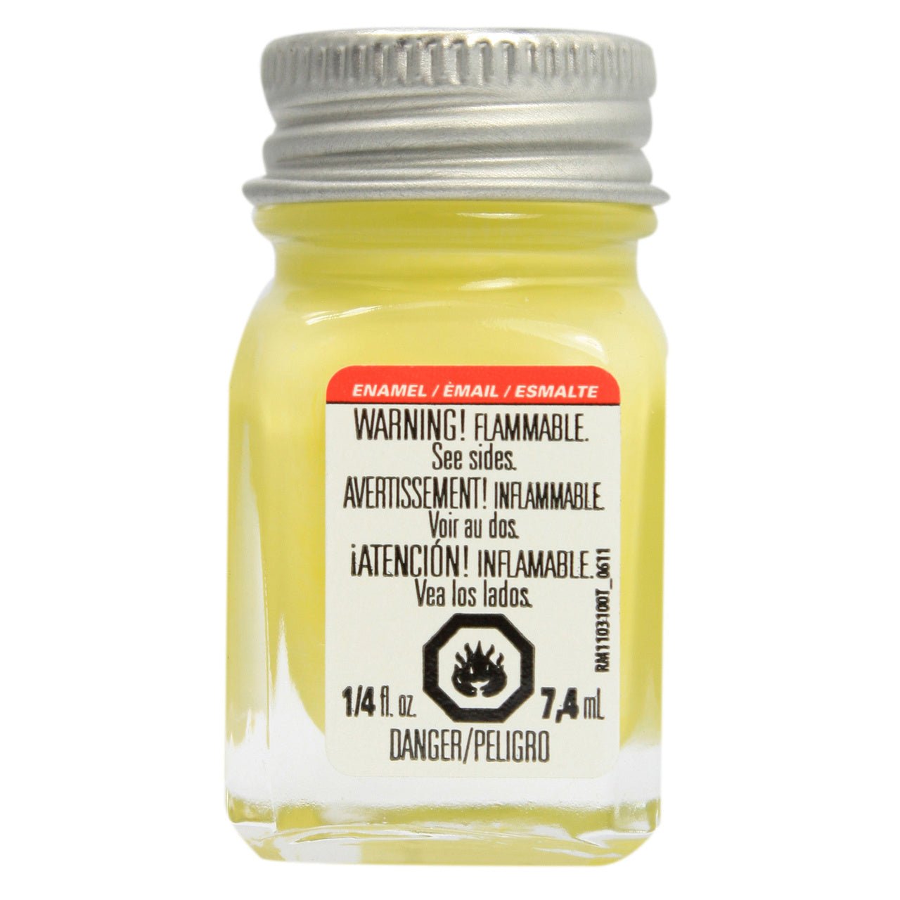 Testors Enamel .25 oz Light Yellow - merriartist.com