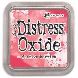 Tim Holtz Distress Oxide Stamp Pad - Festive Berries - merriartist.com