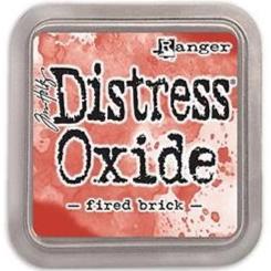 Tim Holtz Distress Oxide Stamp Pad - Fired Brick - merriartist.com