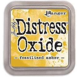 Tim Holtz Distress Oxide Stamp Pad - Fossilized Amber - merriartist.com