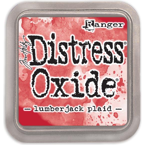 Tim Holtz Distress Oxide Stamp Pad - Lumberjack Plaid - merriartist.com