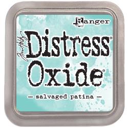 Tim Holtz Distress Oxide Stamp Pad - Salvaged Patina - merriartist.com