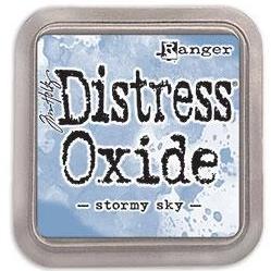Tim Holtz Distress Oxide Stamp Pad - Stormy Sky - merriartist.com