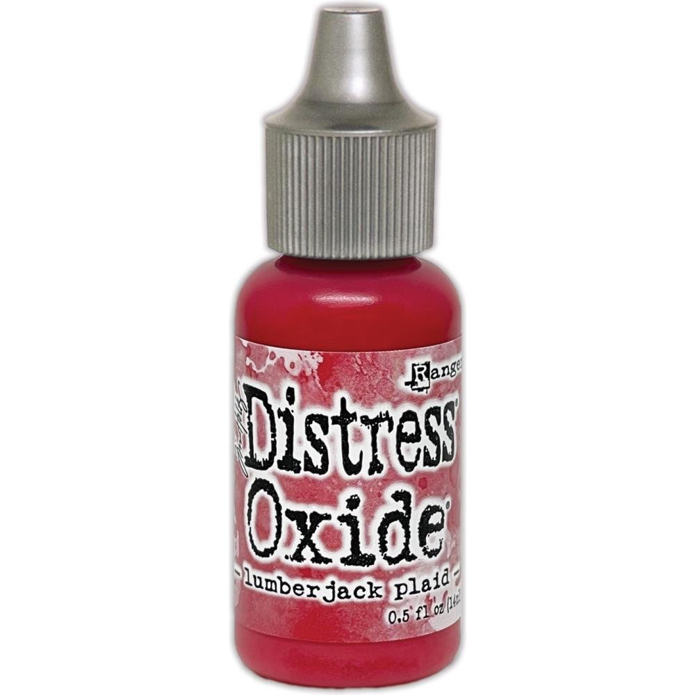Tim Holtz Distress Oxides Reinker 0.5 fl. oz. - Lumberjack Plaid - merriartist.com