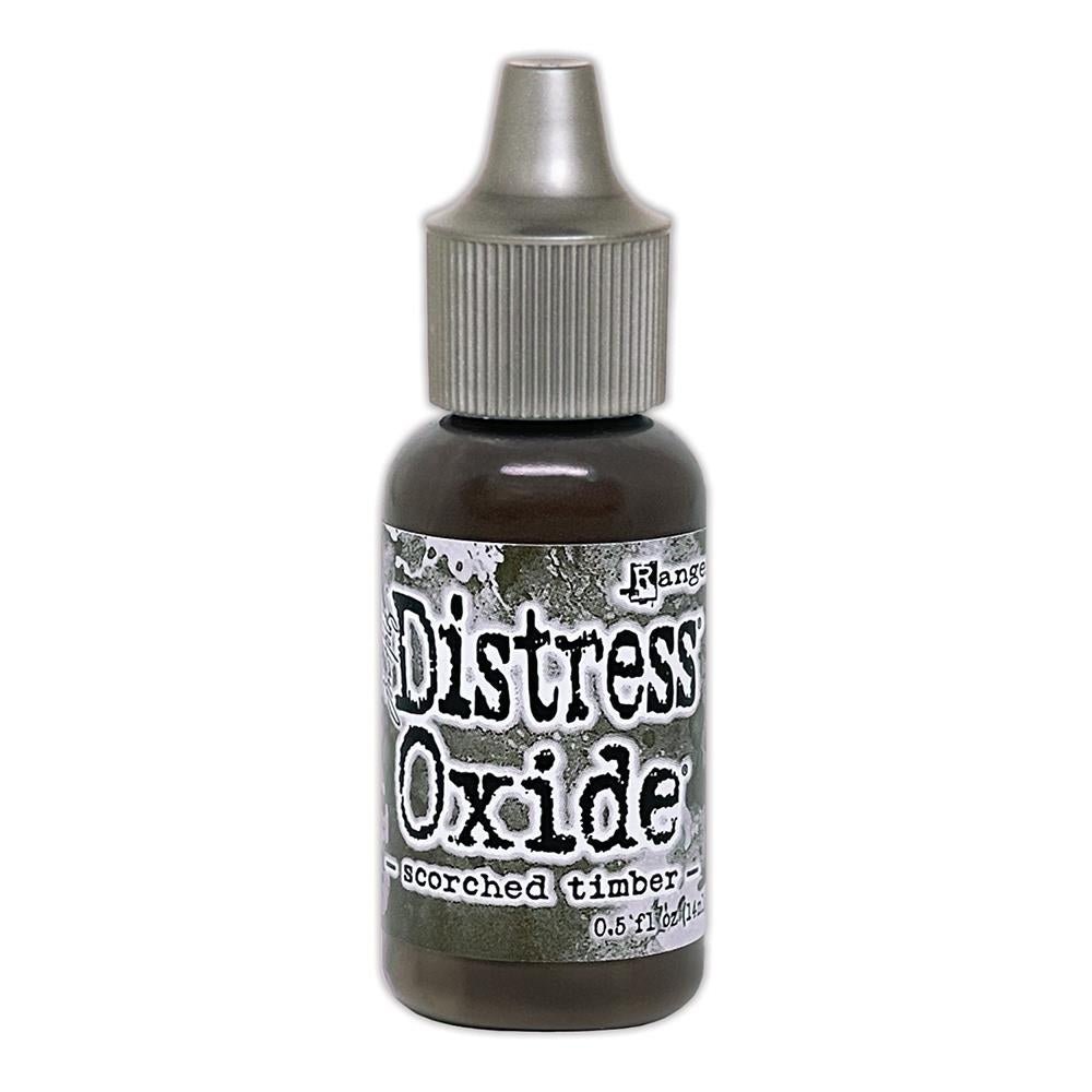 Tim Holtz Distress Oxides Reinker 0.5 fl. oz. - Scorched Timber - The Merri Artist - merriartist.com