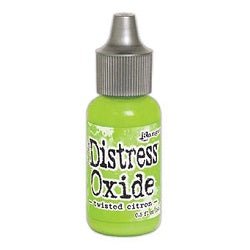 Tim Holtz Distress Oxides Reinker 0.5 fl. oz. - Twisted Citron - merriartist.com