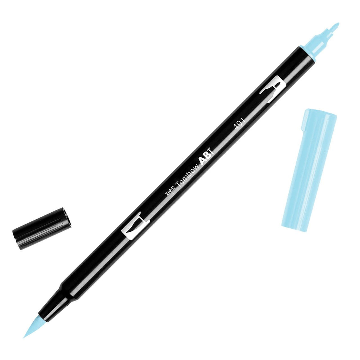 Tombow Dual Brush Pen 491 Glacier Blue - merriartist.com