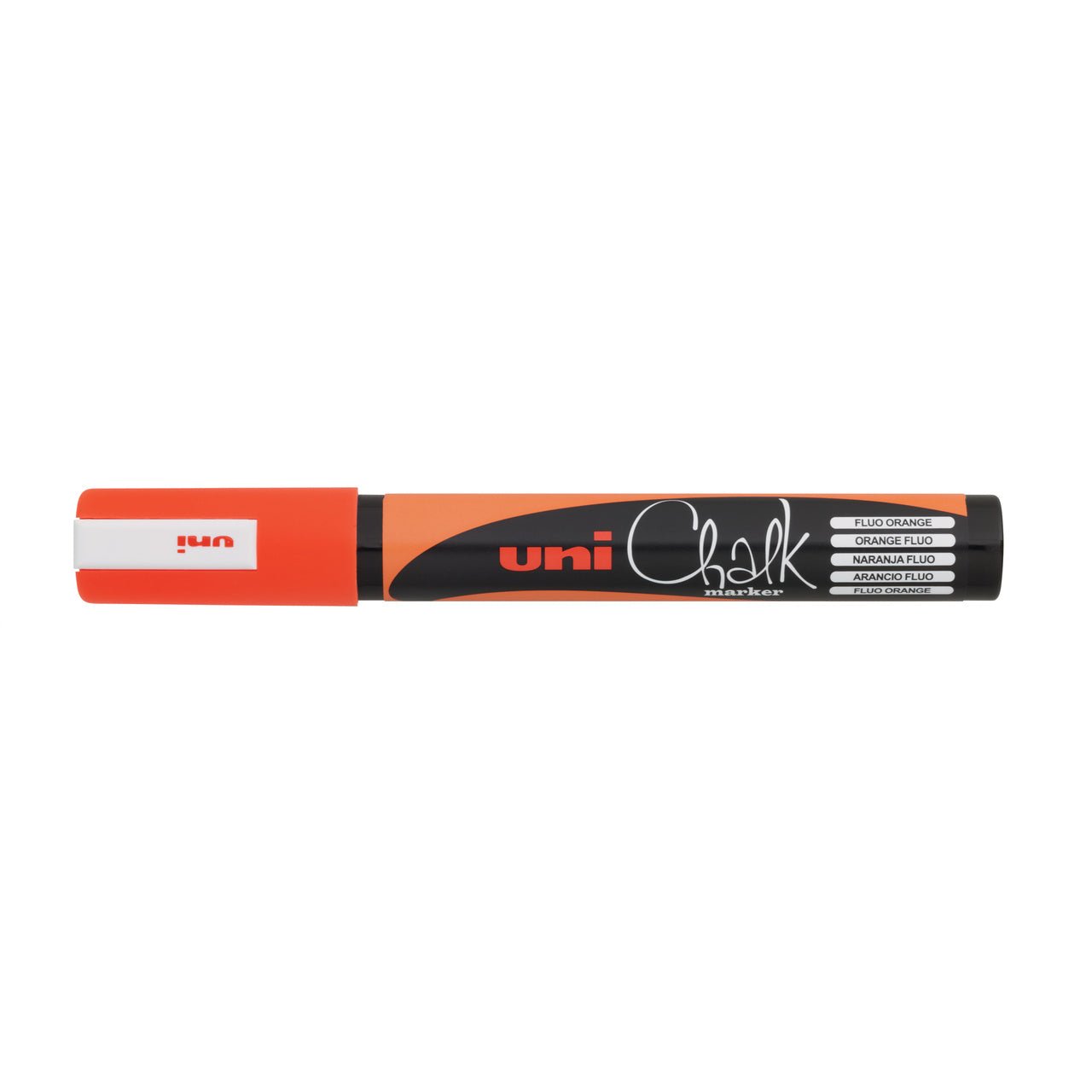 UNI Chalk Marker PWE-5M Medium - Fluorescent Orange - merriartist.com