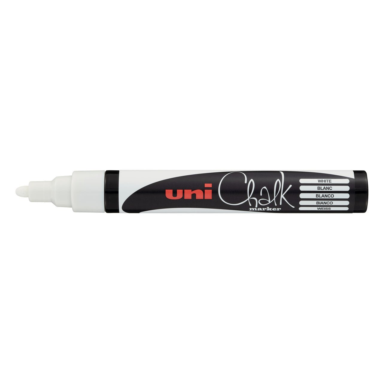 UNI Chalk Marker PWE-5M Medium - White - merriartist.com