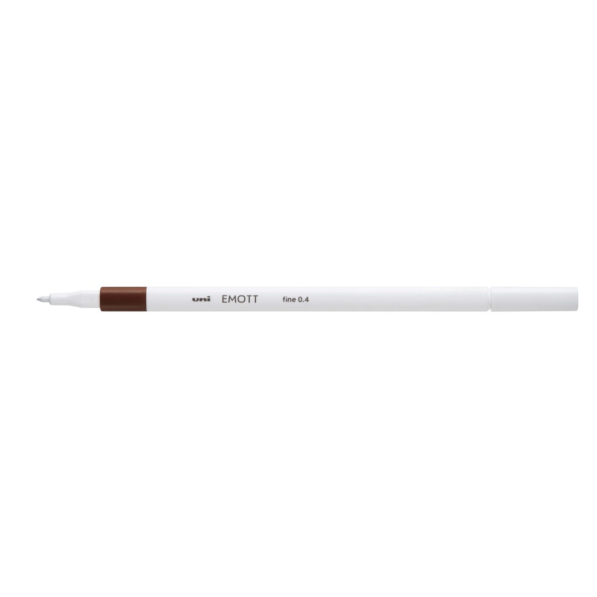 Uni Emott Ever Fine Pen 0.4mm - Brown - merriartist.com