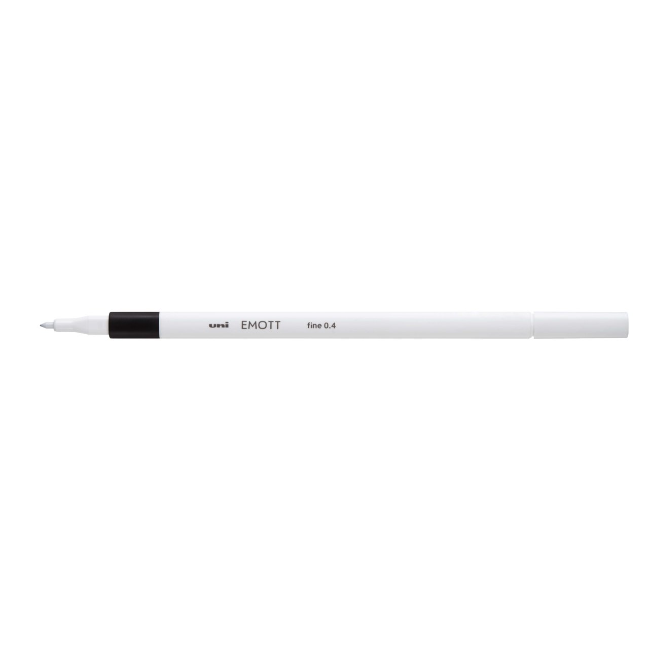 Uni Emott Fineliner Pen 0.4mm Fine - Black