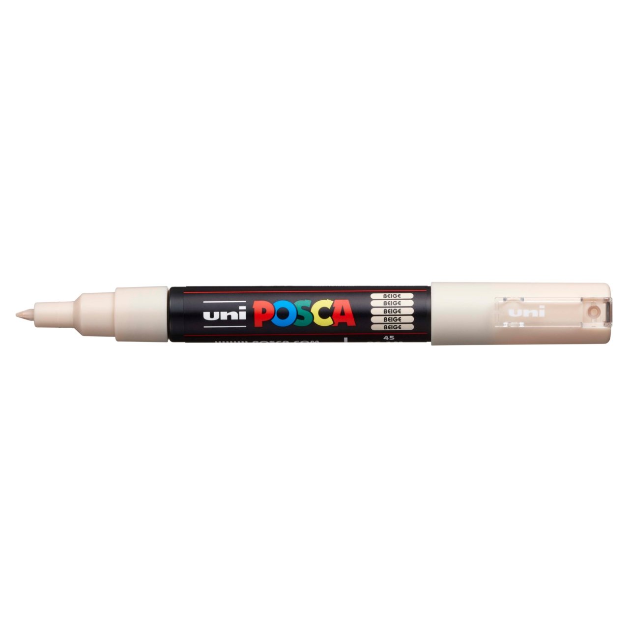 uni POSCA Paint Marker PC-1M Extra Fine Tapered Bullet Tip - Beige - merriartist.com