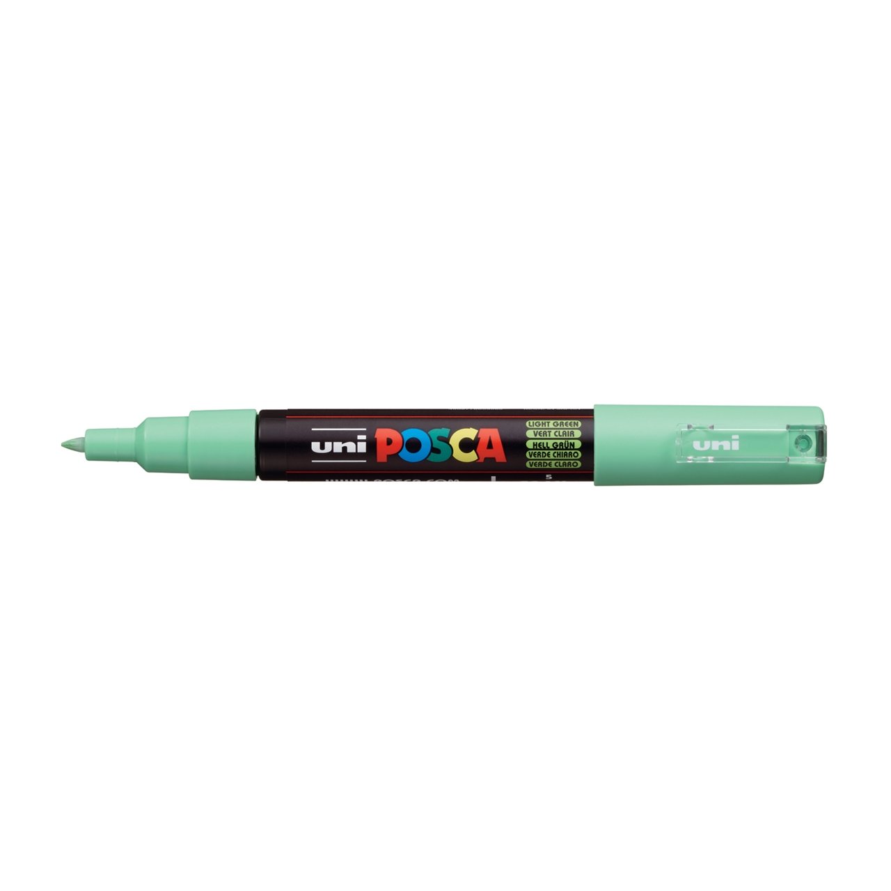 uni POSCA Paint Marker PC-1M Extra Fine Tapered Bullet Tip - Light Green 