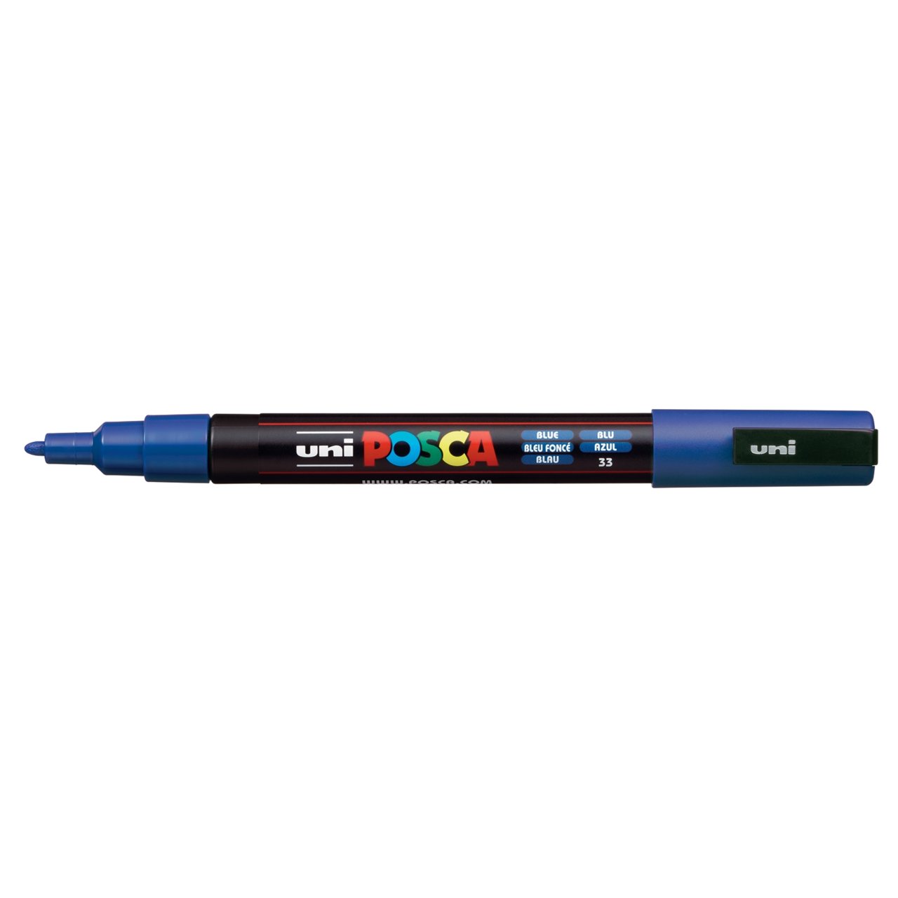 uni POSCA Paint Marker PC-3M Fine Bullet Tip - Blue - merriartist.com