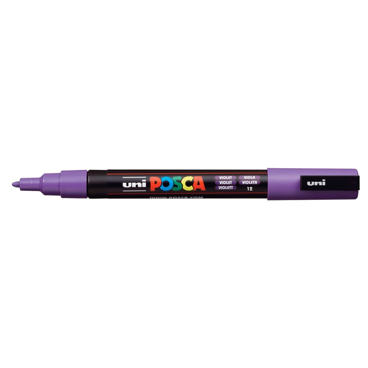 uni POSCA Paint Marker PC-3M Fine Bullet Tip - Violet - merriartist.com