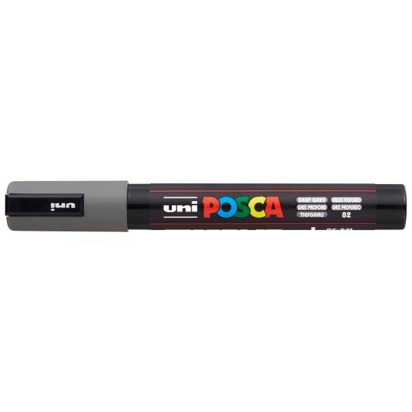 uni POSCA Paint Marker PC-5M Medium Bullet Tip - Deep Grey - merriartist.com