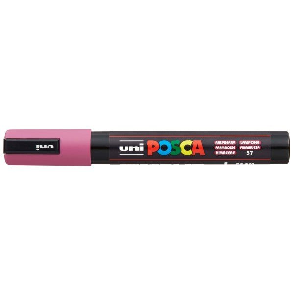 uni POSCA Paint Marker PC-5M Medium Bullet Tip - Raspberry - merriartist.com