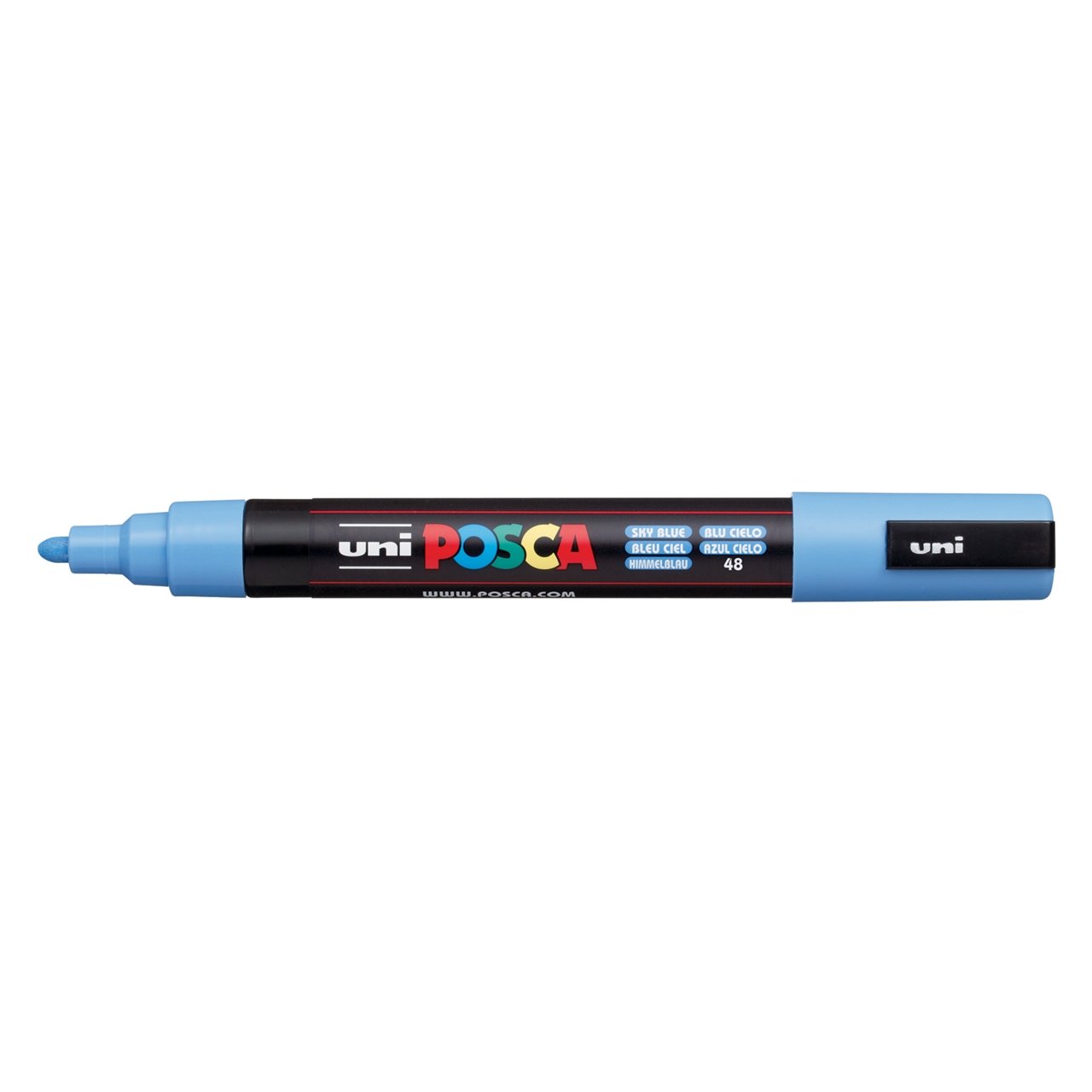 Black - Uni Posca Marker Pen - PC-5M - Medium Tip