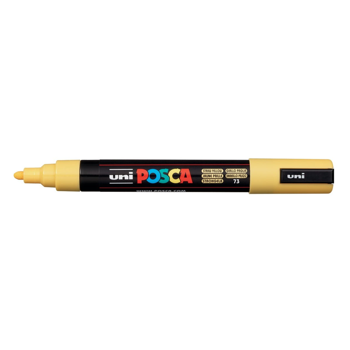 uni POSCA Paint Marker PC-5M Medium Bullet Tip - Straw Yellow - merriartist.com