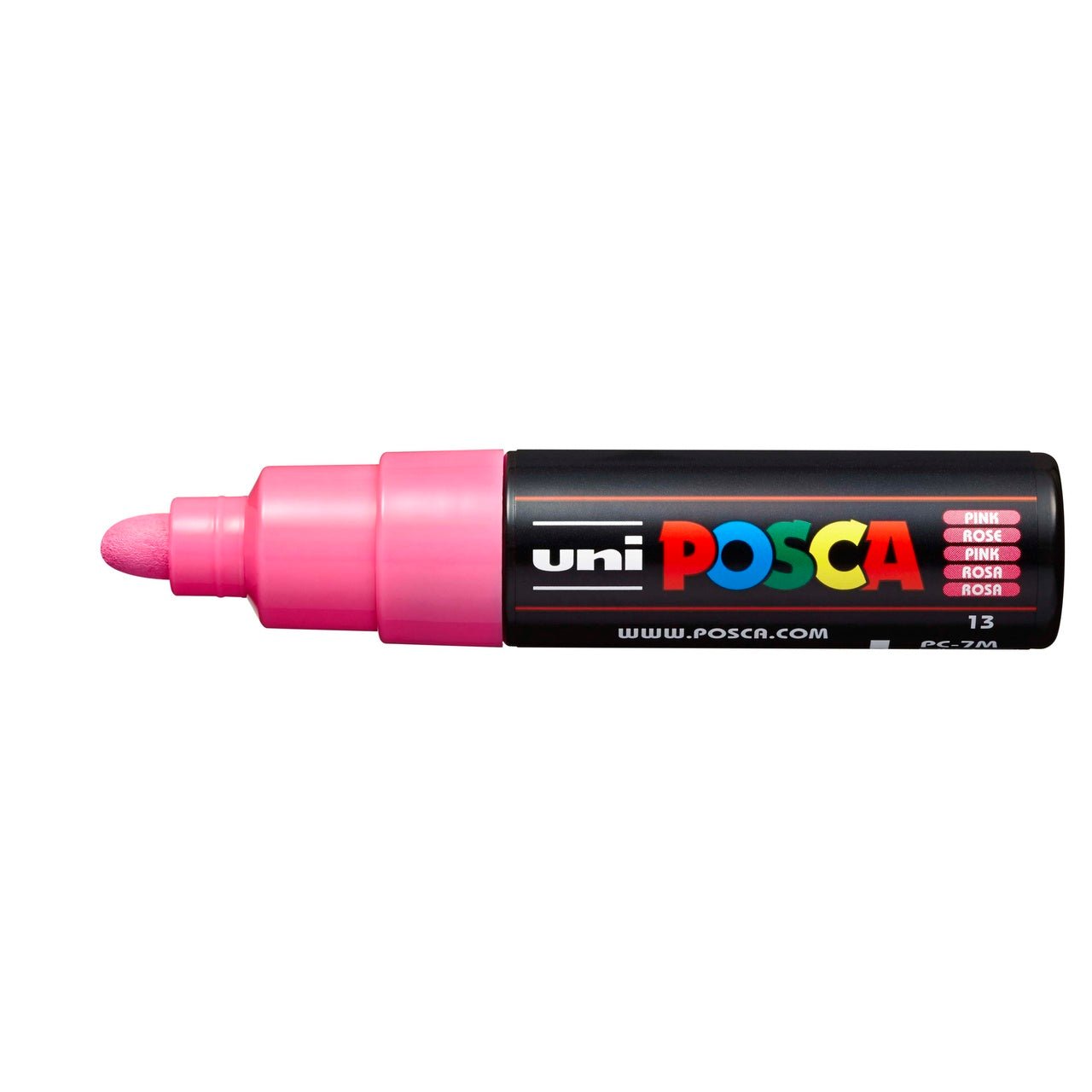 uni POSCA Paint Marker PC-7M Broad Bullet Tip - Pink - merriartist.com