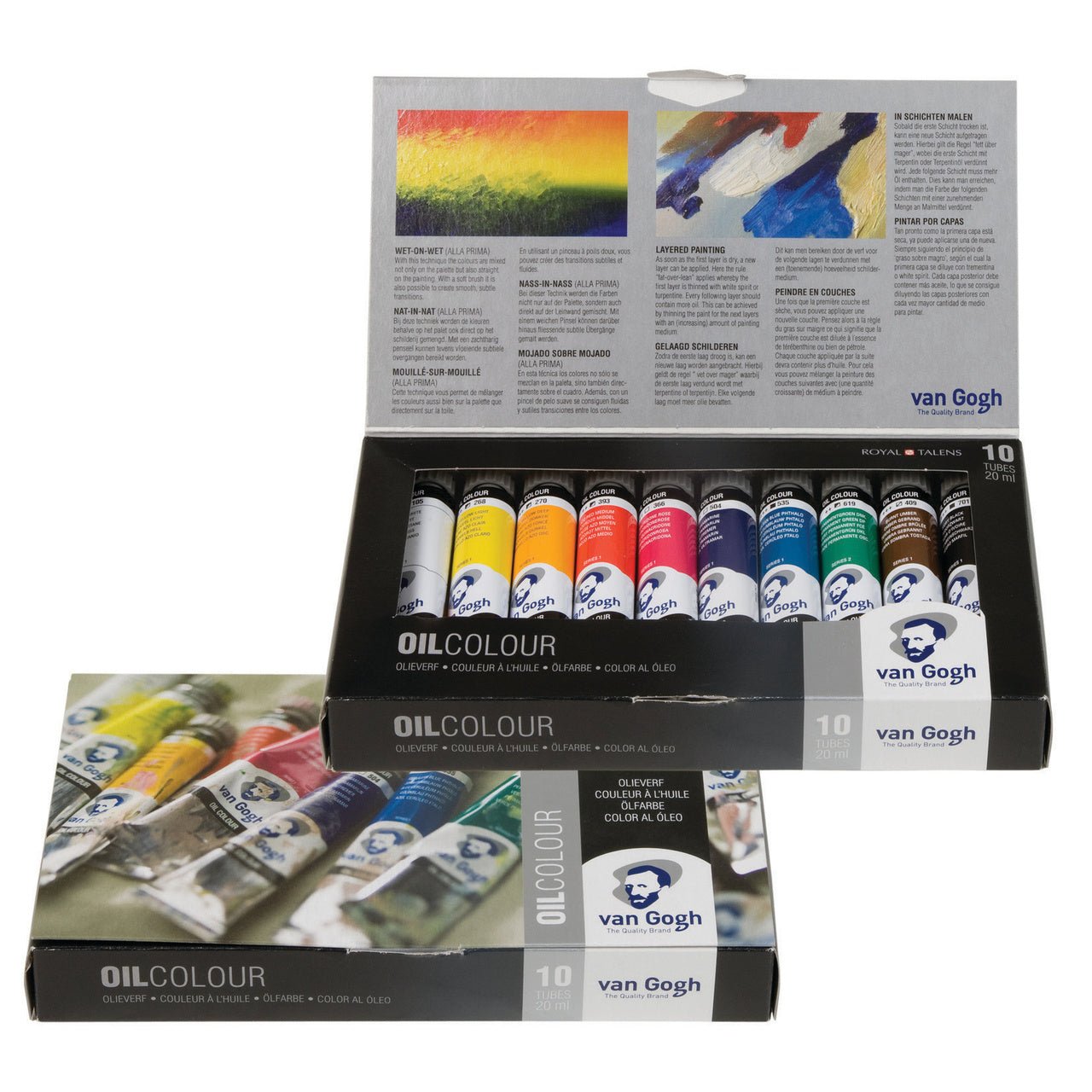 van Gogh Oil Color Set of 10 Tubes (20ml) - merriartist.com