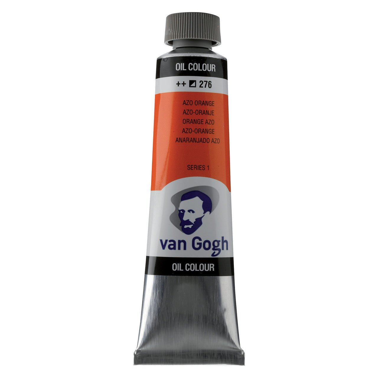 van Gogh Oil Paint 40 ml - Azo Orange - merriartist.com