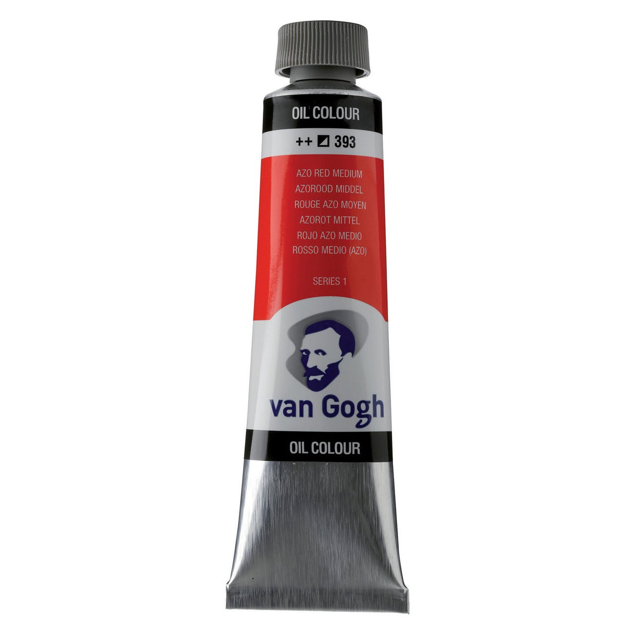 van Gogh Oil Paint 40 ml - Azo Red Medium - merriartist.com