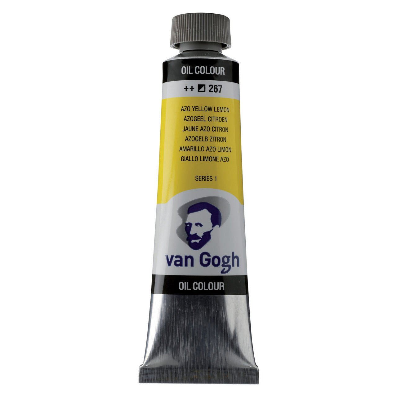 van Gogh Oil Paint 40 ml - Azo Yellow Lemon - merriartist.com