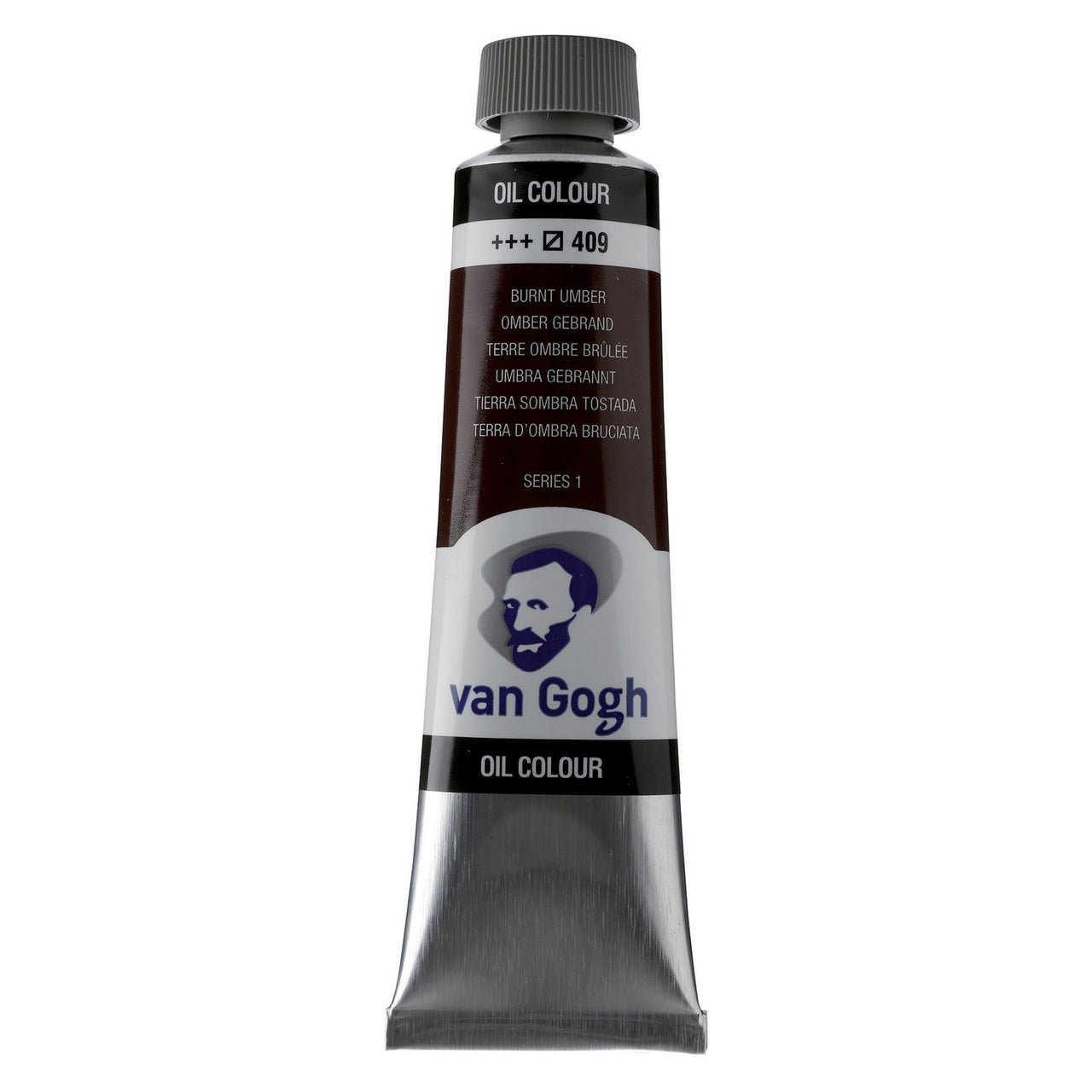 van Gogh Oil Paint 40 ml - Burnt Umber - merriartist.com