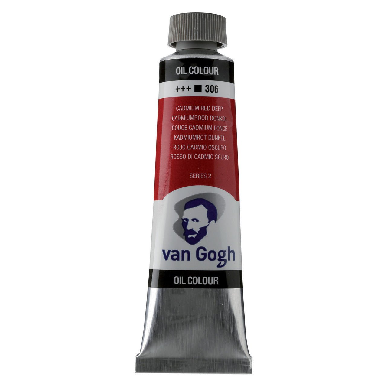 van Gogh Oil Paint 40 ml - Cadmium Red Deep - merriartist.com