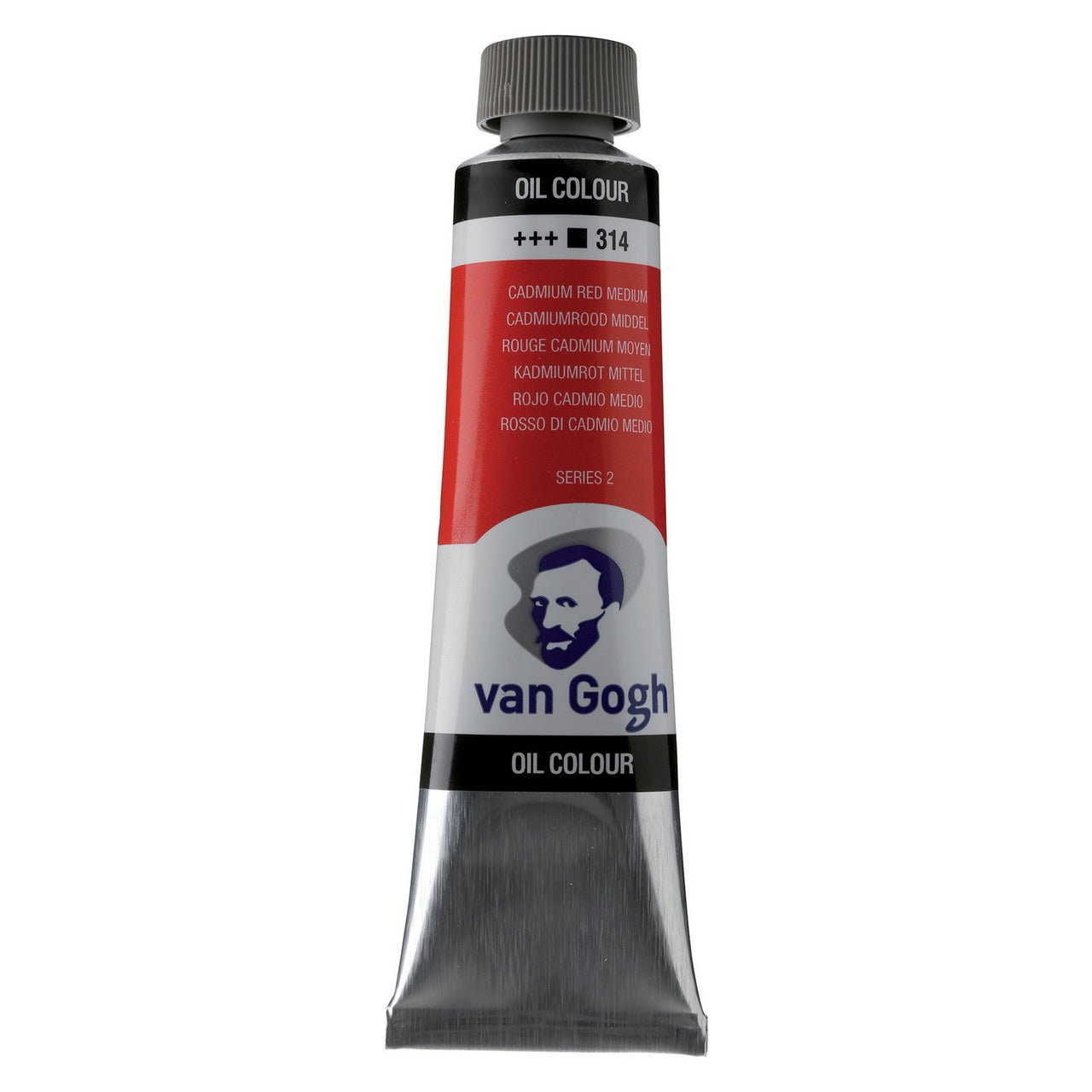 van Gogh Oil Paint 40 ml - Cadmium Red Medium - merriartist.com