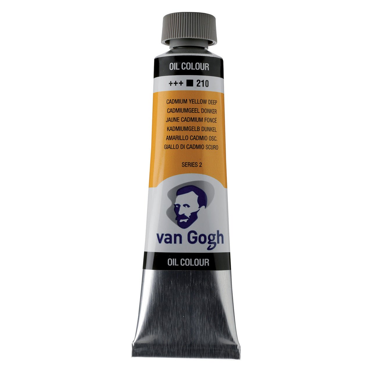 van Gogh Oil Paint 40 ml - Cadmium Yellow Deep - merriartist.com