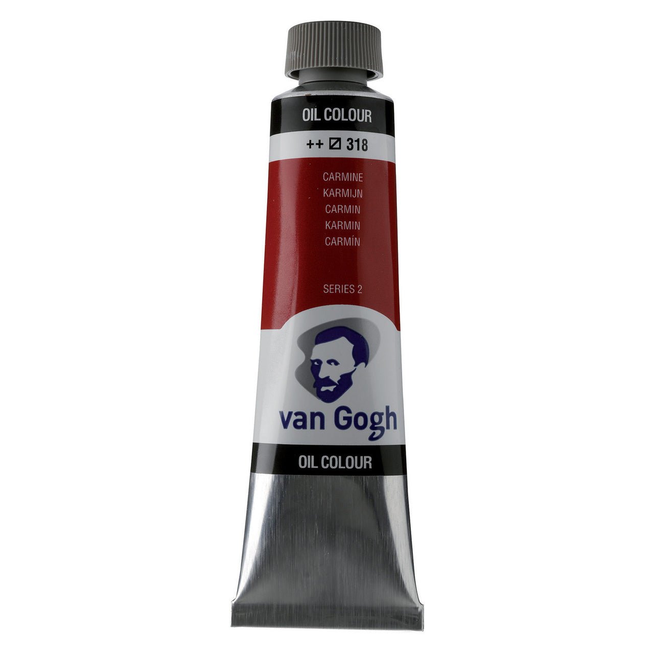 van Gogh Oil Paint 40 ml - Carmine - merriartist.com