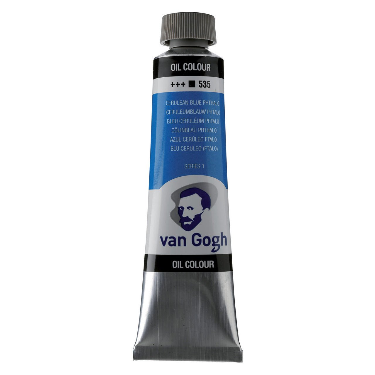 van Gogh Oil Paint 40 ml - Cerulean Blue Phthalo - merriartist.com