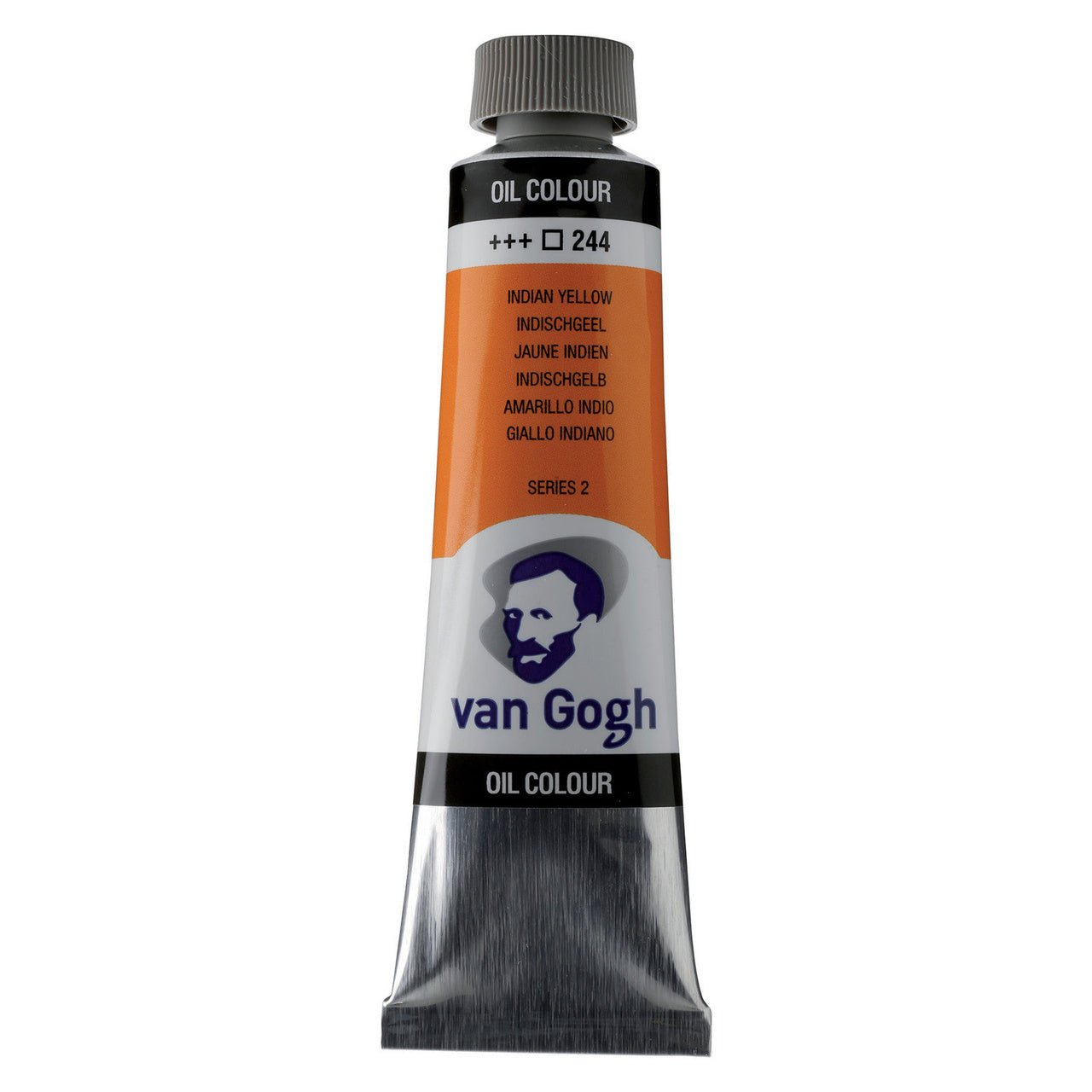 van Gogh Oil Paint 40 ml - Indian Yellow - merriartist.com