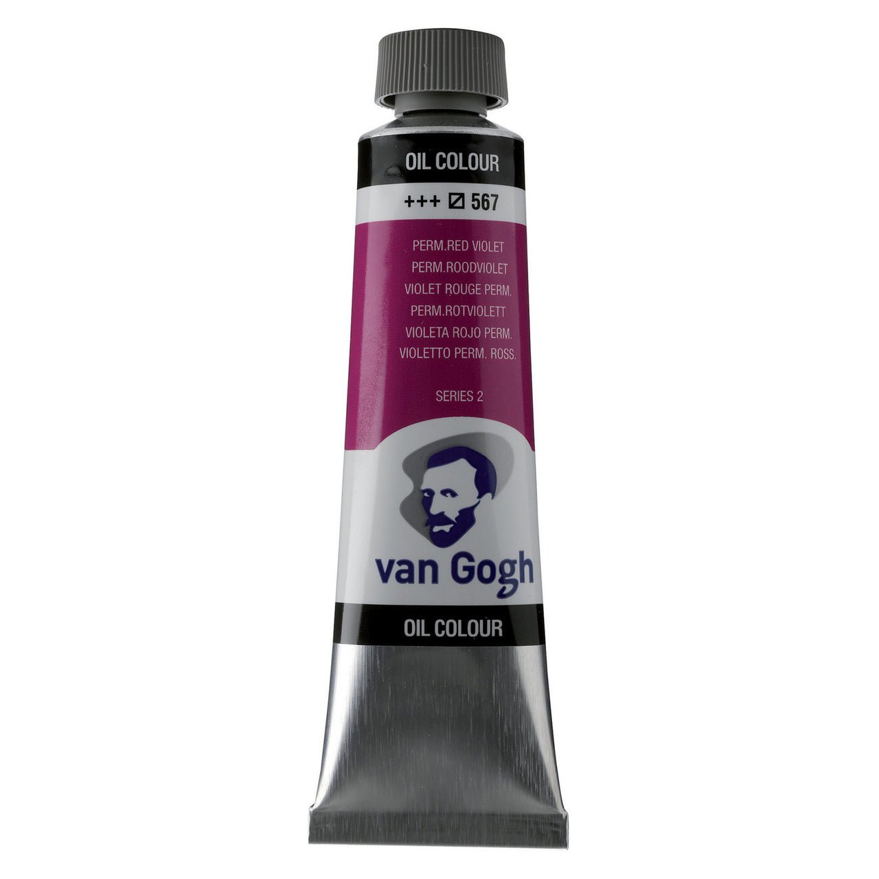 van Gogh Oil Paint 40 ml - Permanent Red Violet - merriartist.com