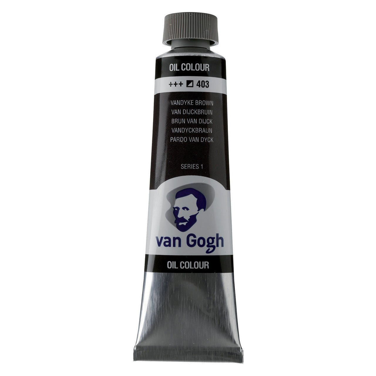 van Gogh Oil Paint 40 ml - Vandyke Brown - merriartist.com